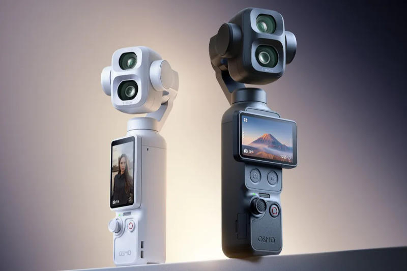 Карманная «киношная» камера DJI Osmo Pocket 4P с подвесом и двумя объективами поступила в продажу