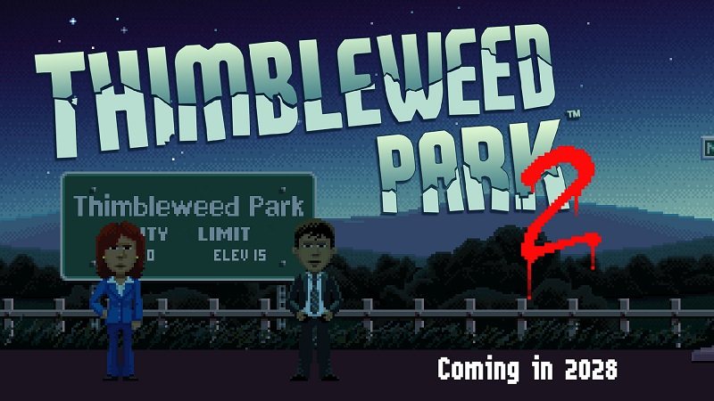 «Не совсем сиквел. Не совсем приквел»: анонсирован олдскульный квест Thimbleweed Park 2 от создателя Monkey Island
