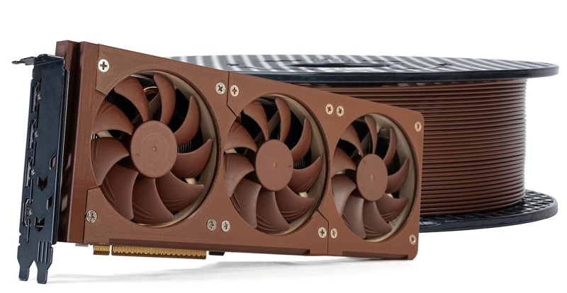 Noctua теперь можно напечатать дома: Prusa выпустила PETG-пластик в фирменных бежево-коричневых цветах