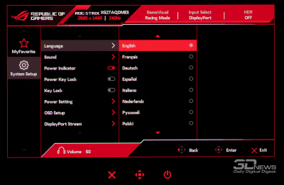 Обзор игрового QD-OLED-монитора ASUS ROG Strix OLED XG27AQDMES: самый доступный в линейке