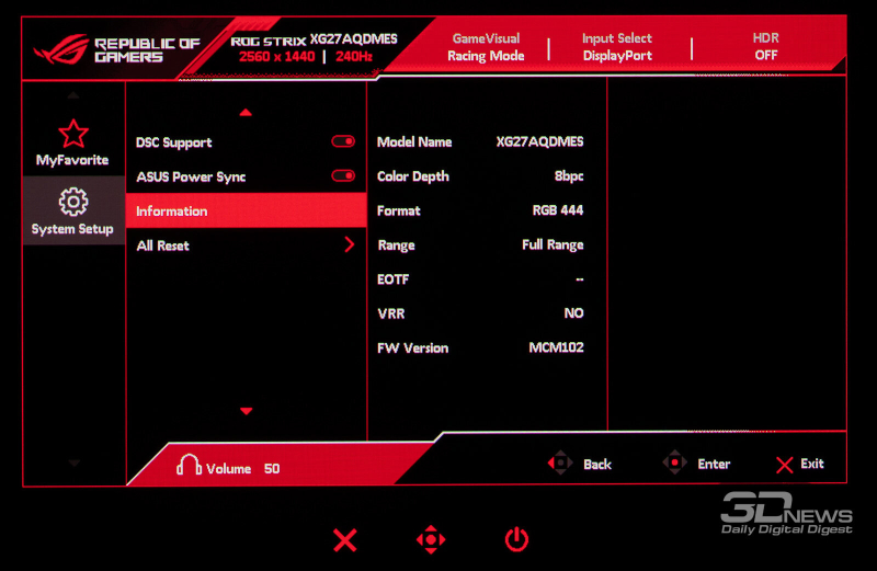 Обзор игрового QD-OLED-монитора ASUS ROG Strix OLED XG27AQDMES: самый доступный в линейке