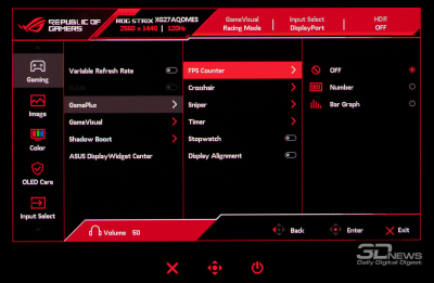 Обзор игрового QD-OLED-монитора ASUS ROG Strix OLED XG27AQDMES: самый доступный в линейке