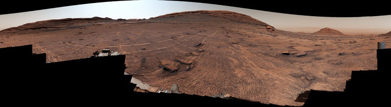 Ровер Curiosity обнаружил на Марсе огромное поле из неправильных сот — а неправильных пчёл не нашёл