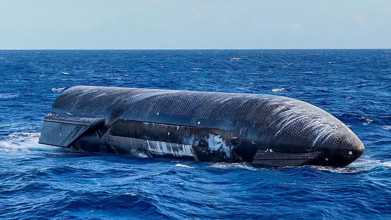 Starship не утонул после приводнения в Индийском океане и это проблема