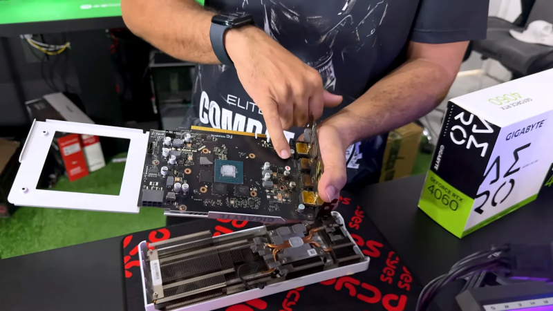 Видеокарты RTX 4060 от Gigabyte способны сами себя сжечь — ремонтники нашли скрытый дефект
