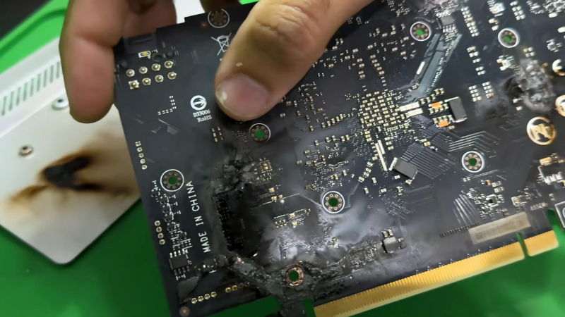 Видеокарты RTX 4060 от Gigabyte способны сами себя сжечь — ремонтники нашли скрытый дефект