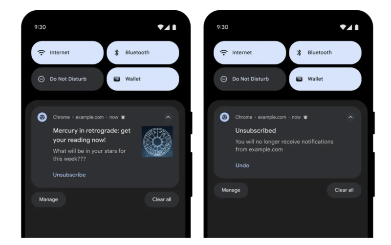 Chrome для Android ежедневно блокирует более 7 млрд нежелательных и навязчивых уведомлений