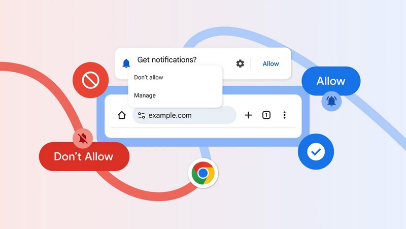 Chrome для Android ежедневно блокирует более 7 млрд нежелательных и навязчивых уведомлений