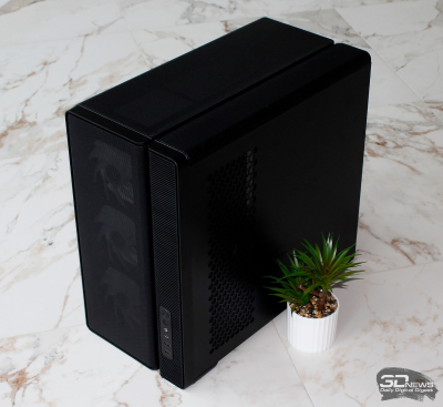 Обзор и тестирование корпуса SAMA S50 Black: а где в нём место под блок питания?