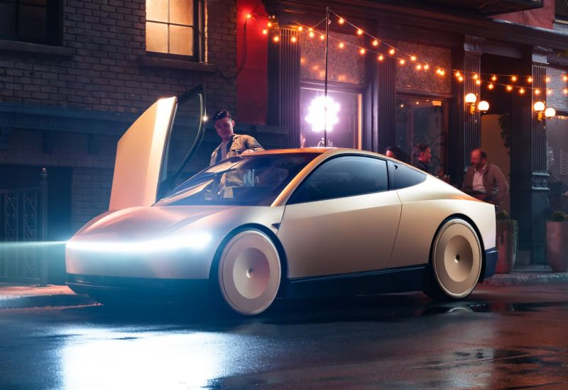С этого месяца Tesla начнёт перевозить сотрудников на роботакси Cybercab без руля и педалей в столице Техаса