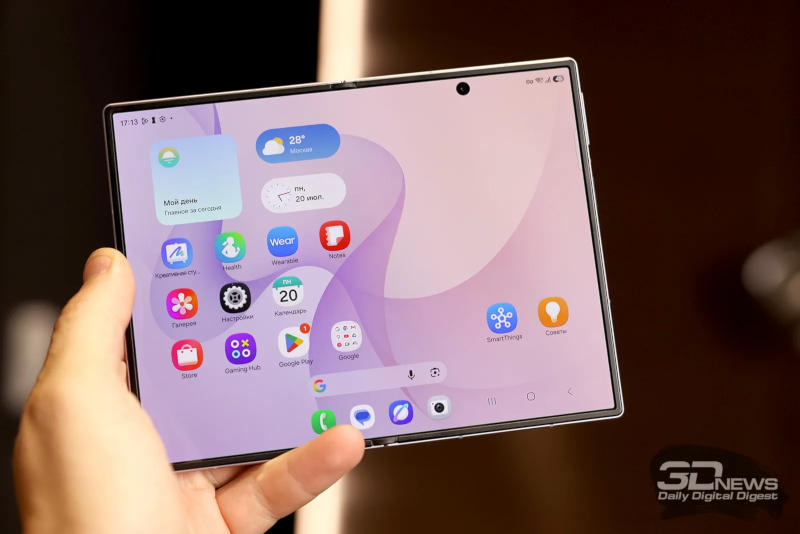 Samsung готовит смартфон ещё шире, чем Galaxy Z Fold8