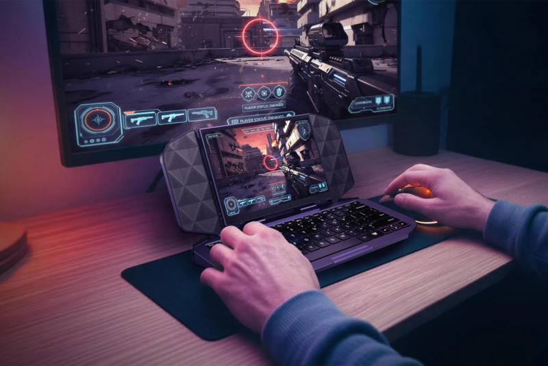 Acer представила Project DualPlay Mini — концепт портативной консоли, которая трансформируется в мини-ноутбук