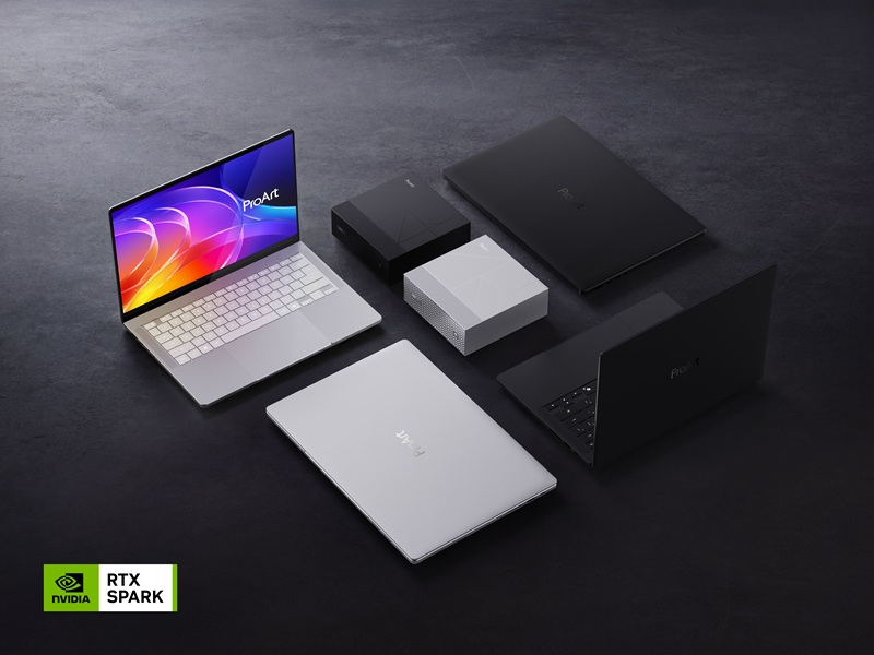 Анонсированы ноутбуки Asus ProArt P16 и P14, а также мини-ПК GR1X на платформе Nvidia RTX Spark