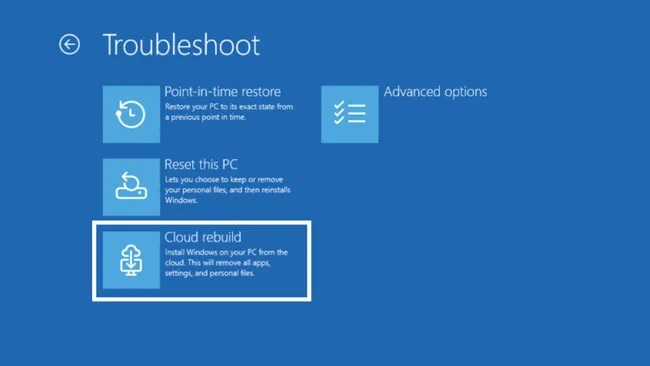 Больше никакой возни с флешками: бета Windows 11 научилась переустанавливаться из облака