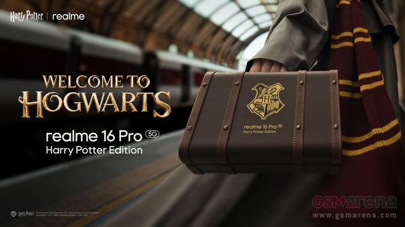 «Добро пожаловать в Хогвартс»: Realme представила смартфон Realme 16 Pro Harry Potter и наушники Buds T500 Pro Harry Potter