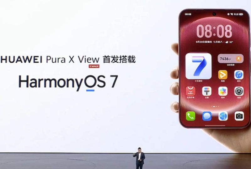 Huawei представила широкоформатный, но не складной смартфон Pura X View