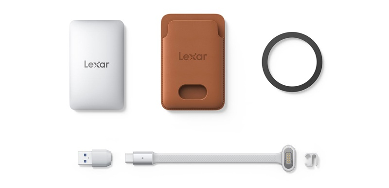 Lexar представила самый тонкий в мире внешний SSD толщиной 3,8 мм
