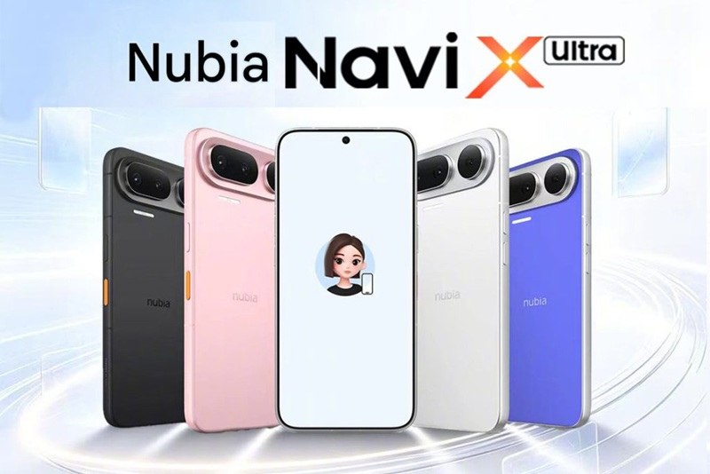 Nubia выпустила смартфон NaviX Ultra с поддержкой ИИ-агентов и двумя дактилоскопическими датчиками