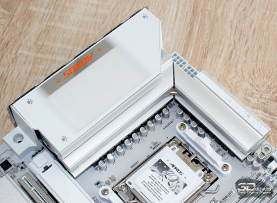 Обзор материнской платы Gigabyte B850 Aorus Elite-P Ice: анимешная хардкорность