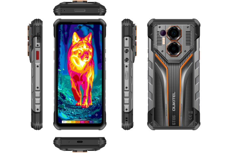 Oukitel скрестила игровой смартфон с «броневиком» — WP600 получил два вентилятора, IP69K и батарею на 10 000 мА·ч