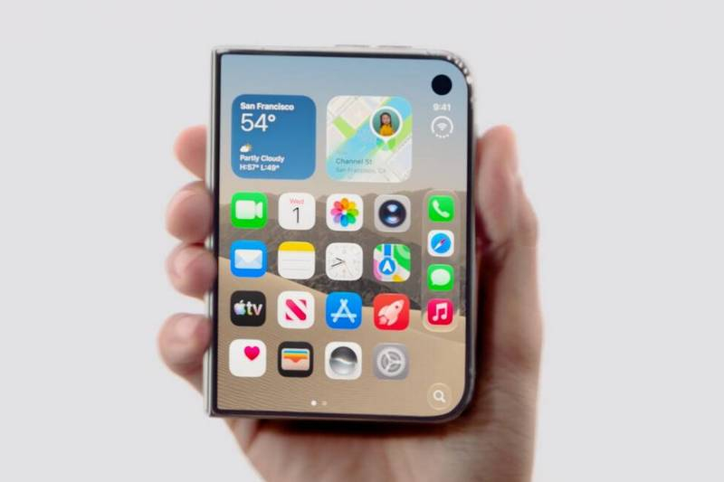 Представлен iPhone Duo — первый складной смартфон Apple по цене от 99