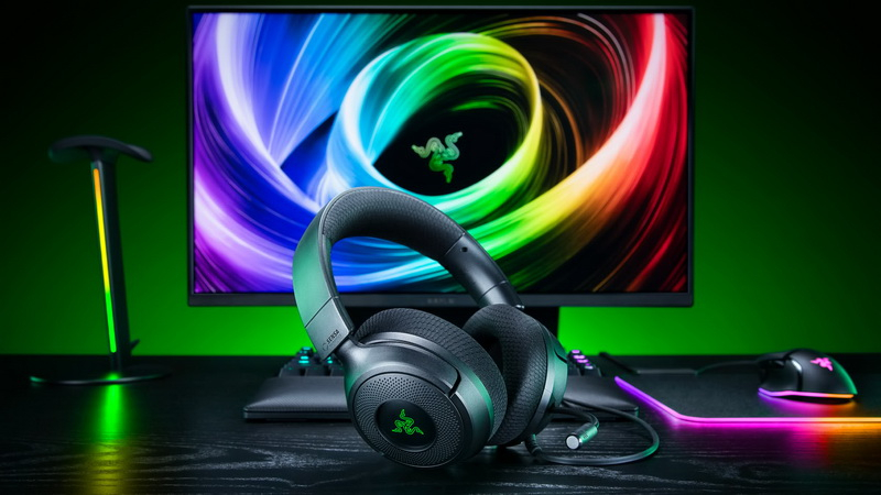 Razer представила игровую гарнитуру Kraken V4 X Sensa HD Haptics Edition с тактильной обратной связью