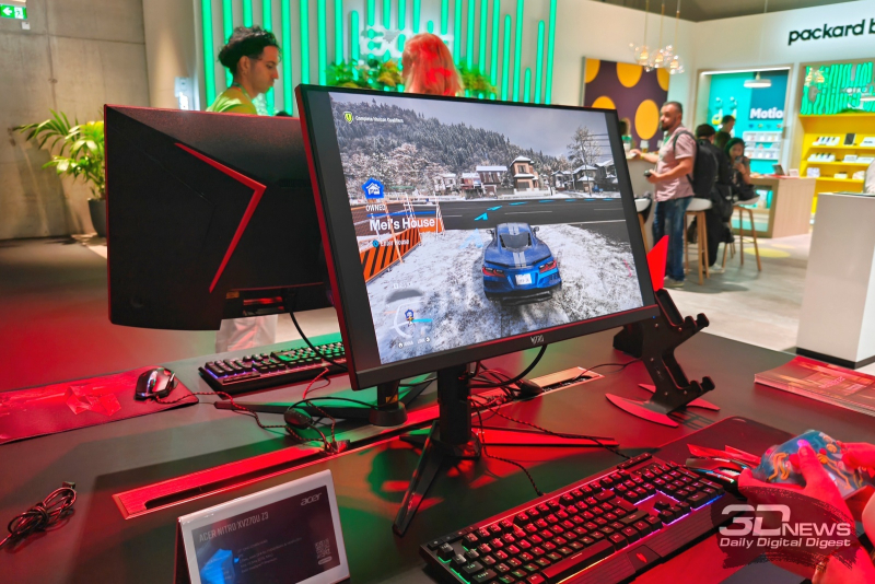 Репортаж со стенда Acer на IFA 2026: гибрид консоли и ноутбука DualPlay Mini, сверхлёгкий Swift, мини-ПК на Nvidia и другие новинки