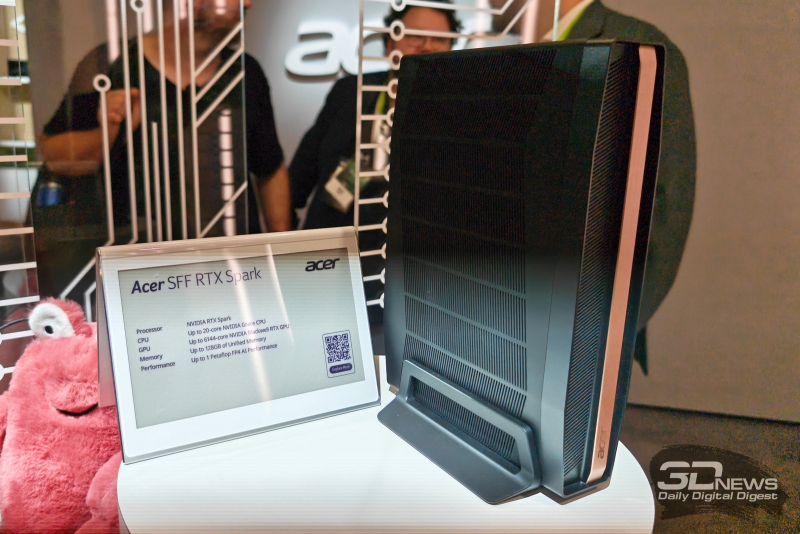 Репортаж со стенда Acer на IFA 2026: гибрид консоли и ноутбука DualPlay Mini, сверхлёгкий Swift, мини-ПК на Nvidia и другие новинки