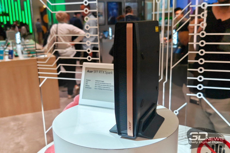 Репортаж со стенда Acer на IFA 2026: гибрид консоли и ноутбука DualPlay Mini, сверхлёгкий Swift, мини-ПК на Nvidia и другие новинки