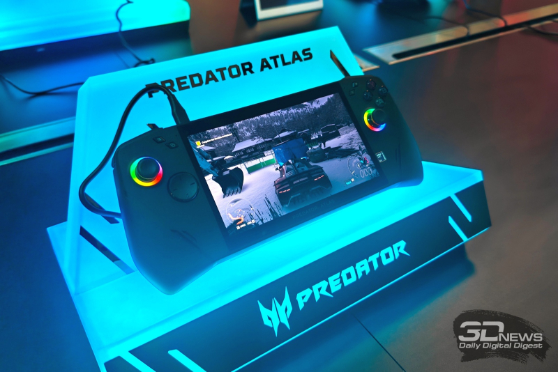 Репортаж со стенда Acer на IFA 2026: гибрид консоли и ноутбука DualPlay Mini, сверхлёгкий Swift, мини-ПК на Nvidia и другие новинки