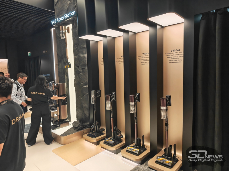 Репортаж со стенда Dreame на IFA 2026: паровой робот-пылесос, экшн-камера, полноприводный робот-газонокосильщик и многое другое