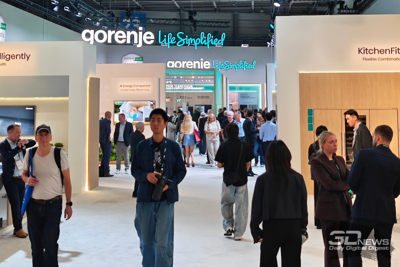 Репортаж со стенда Gorenje на IFA 2026: духовки для пиццы, вместительные холодильники и «умная» техника для дома