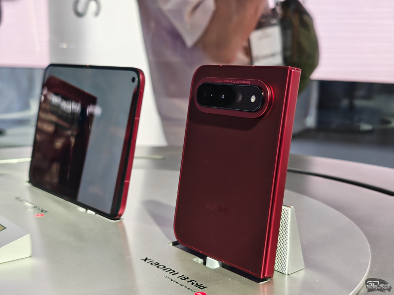 Xiaomi бросила вызов складному iPhone: представлен широкоформатный Xiaomi 18 Fold с чипом Xring O3, LPDDR6 и 200-Мп камерой